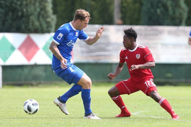 Football. Sparing. Podbeskidzie Bielsko-Biala - Piast Gliwice. 07.07.2018