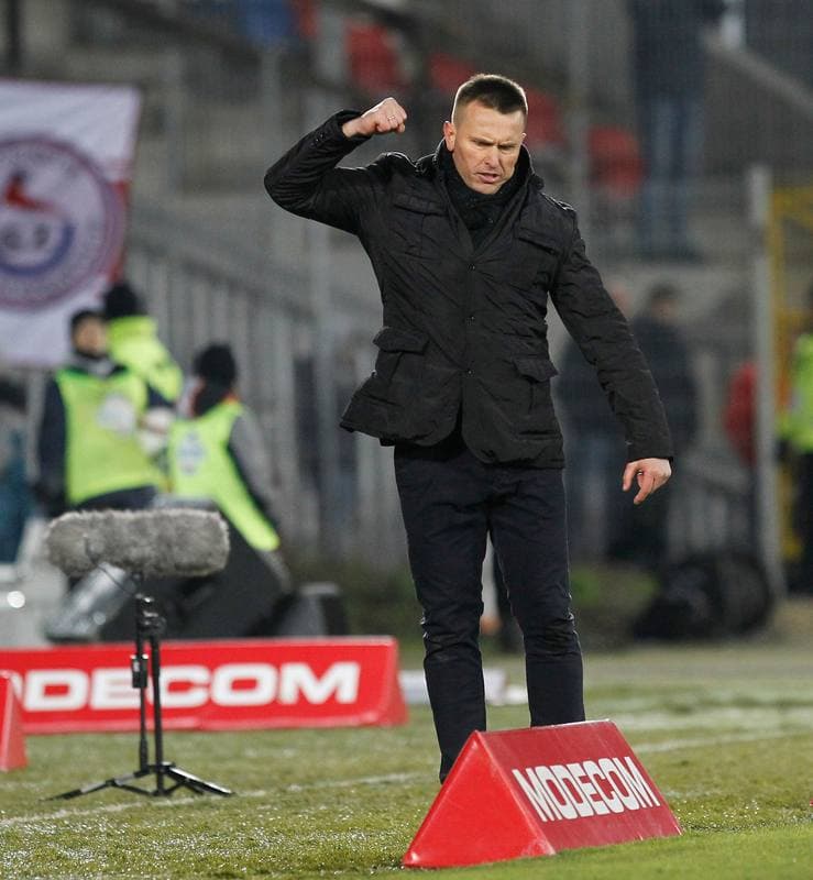 Football. PKO BP Ekstraklasa. Gornik Zabrze - Piast Gliwice. 01.12.2015