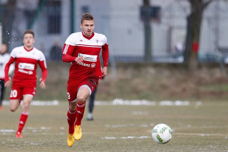 Football. Sparing. Gornik Zabrze - GKS Katowice. 05.02.2016