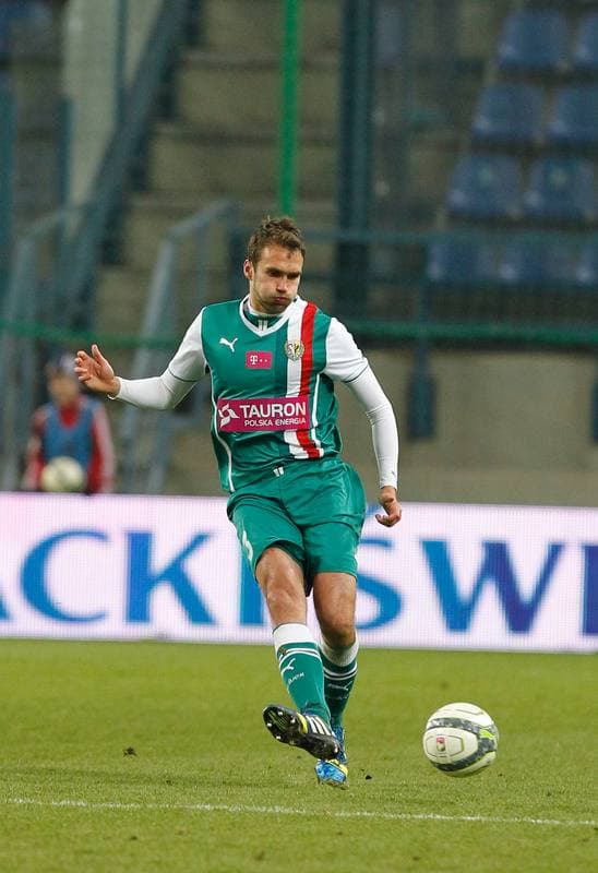 Football. T-Mobile Ekstraklasa. Wisla Krakow - Slask Wroclaw. 29.11.2013