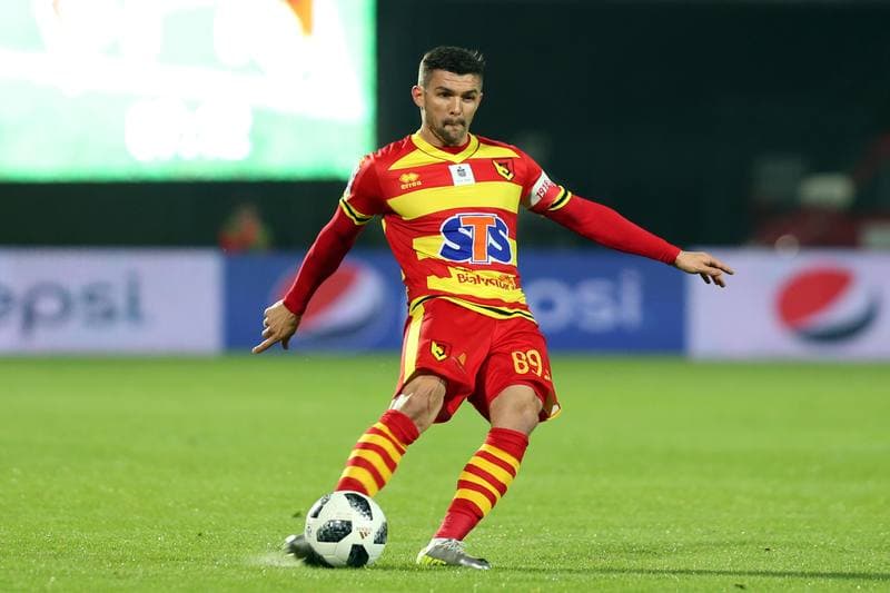 Football. Lotto Ekstraklasa. Zaglebie Sosnowiec - Jagiellonia Bialystok. 05.11.2018