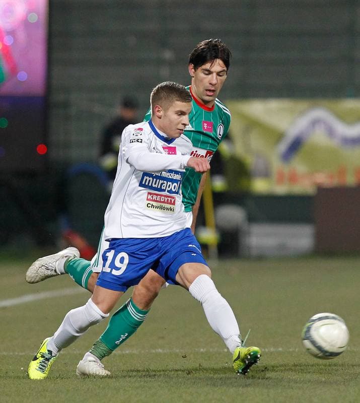 Football. Polish Cup. Podbeskidzie Bielsko Biala - Legia Warsaw. 01.04.2015