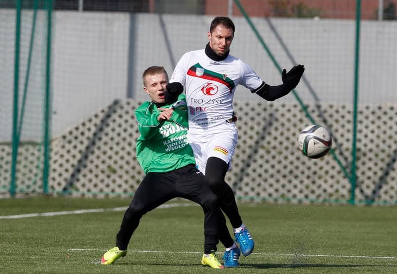 Football. Sparing. Rozwoj Katowice - GKS Tychy. 27.02.2016
