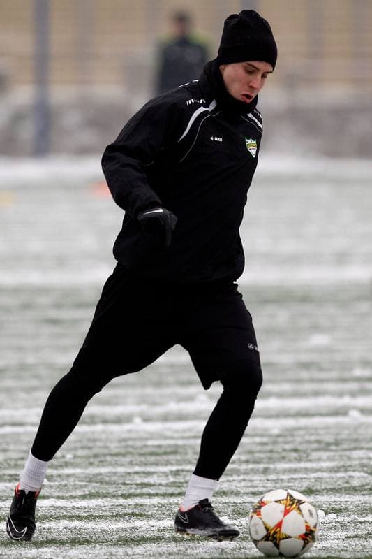 Football. Rozwoj Katowice. Training. 05.01.2016