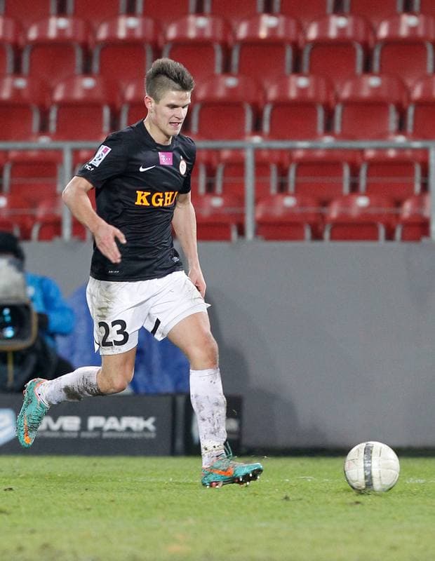 Football. T-Mobile Ekstraklasa. Cracovia Krakow - Zaglebie Lubin. 09.12.2013