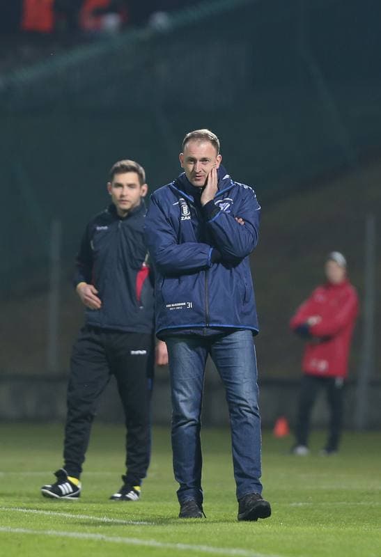 Football. I Liga. Zaglebie Sosnowiec - MKS Kluczbork. 20.03.2016