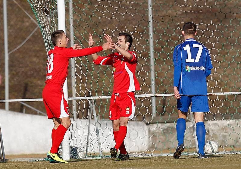 Football. Friendly Match. Zaglebie Sosnowiec - Podbeskidzie Bielsko Biala. 11.01.2014