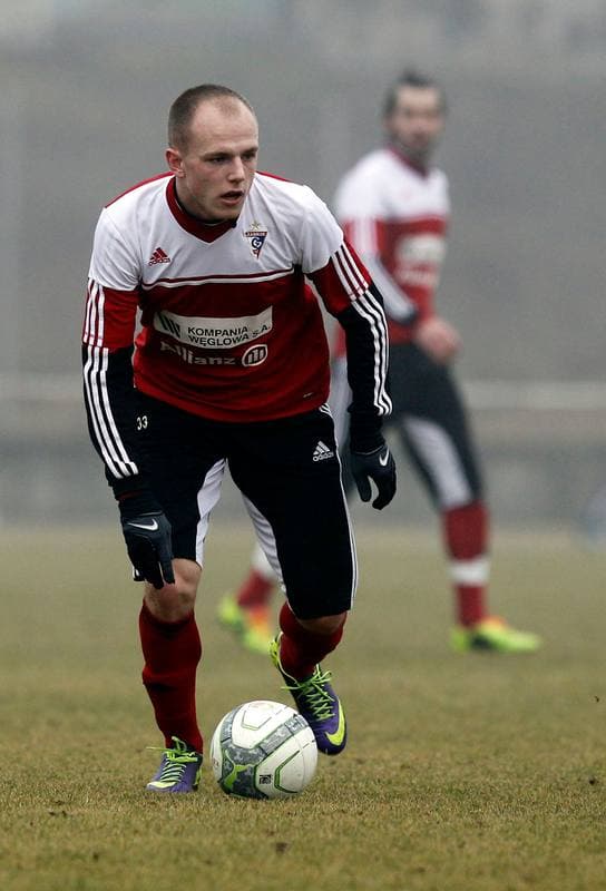Football. Sparing. Zaglebie Sosnowiec - Gornik Zabrze. 18.01.2014