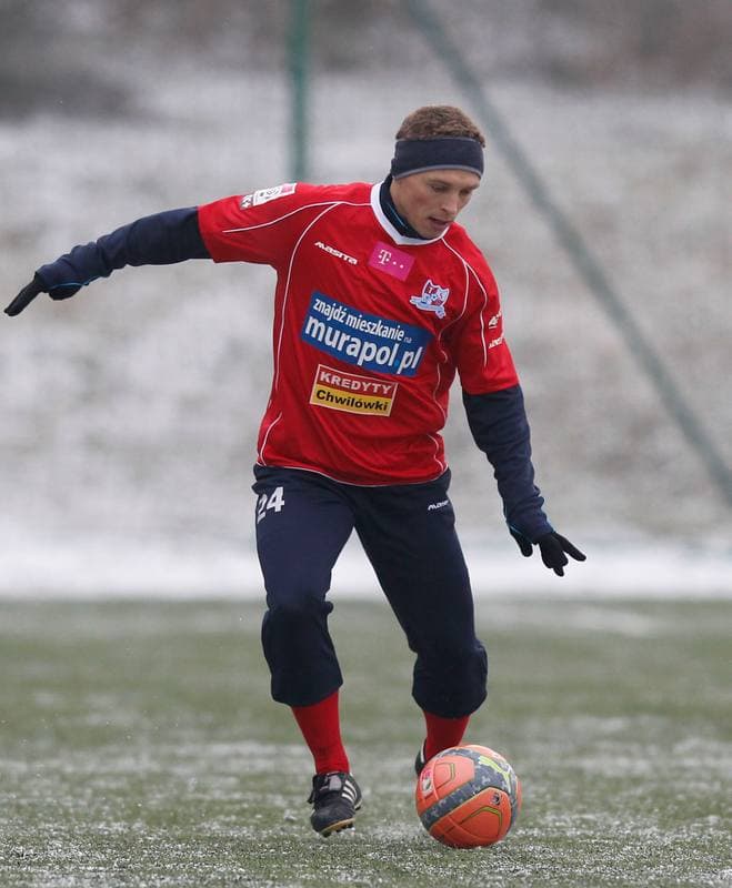 Football. Friendly Match. Podbeskidzie Bielsko Biala - Sandecja Nowy Sacz. 23.01.2014