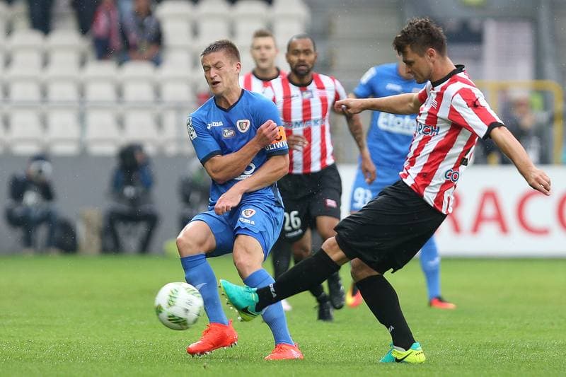 Football. Lotto Ekstraklasa. Cracovia Krakow - Piast Gliwice. 17.07.2016