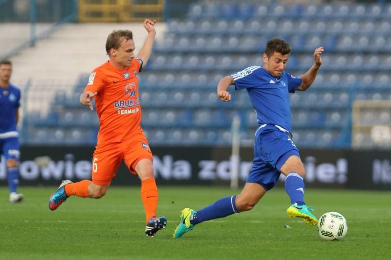 Football. Lotto Ekstraklasa. Ruch Chorzow - Bruk-Bet Termalica Nieciecza. 16.09.2016