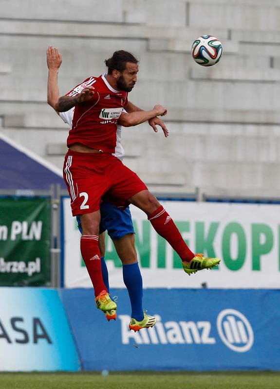 Football. T-Mobile Ekstraklasa. Gornik Zabrze - Lech Poznan. 21.07.2014