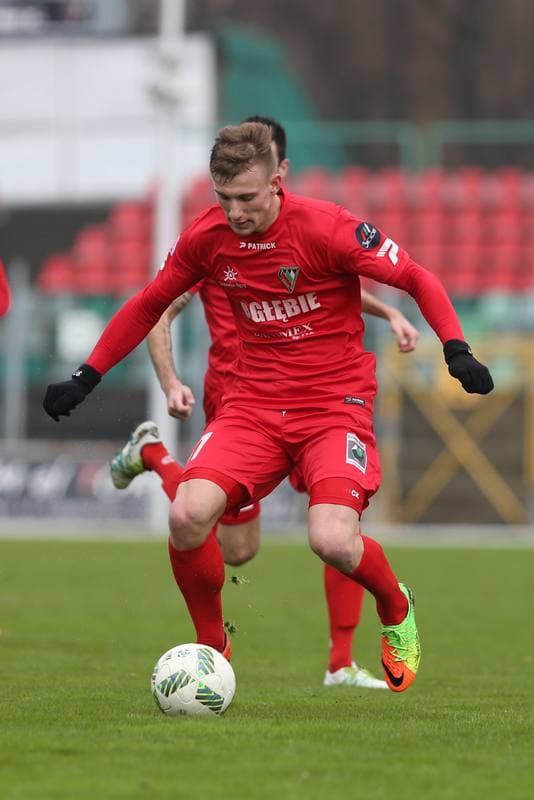 Football. Zaglebie Sosnowiec. Internal Game. 18.02.2017