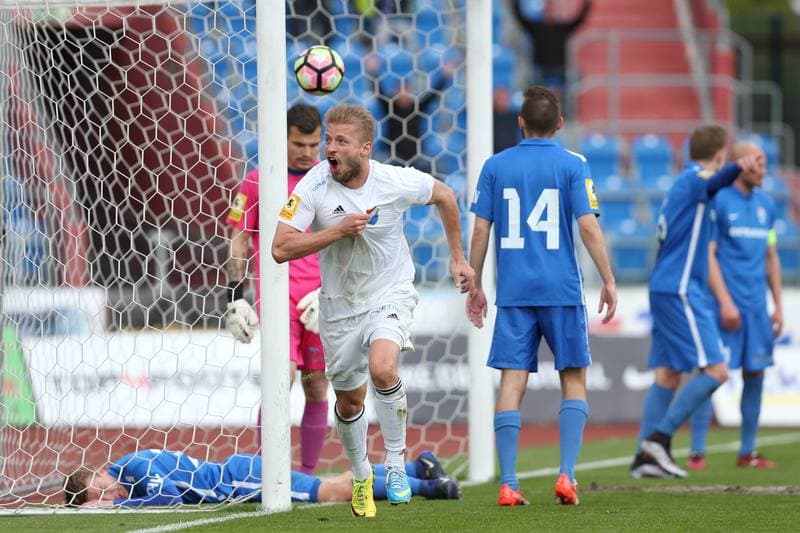 Football. Fortuna Narodni Liga. MFK Vitkovice - Banik Ostrava. 10.05.2017