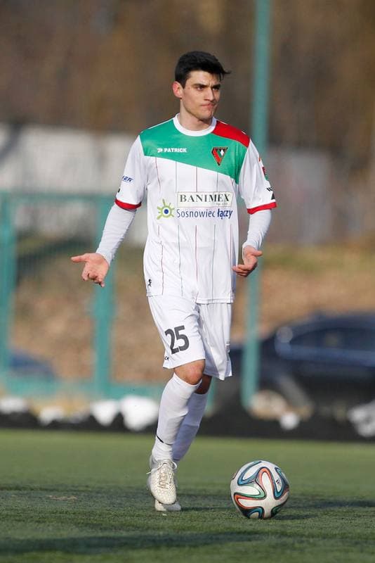 Football. Sparing. Zaglebie Sosnowiec - Polonia Bytom. 03.12.2016