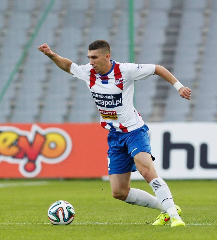 Football. T-Mobile Ekstraklasa. Korona Kielce - Podbeskidzie Bielsko Biala. 15.09.2014
