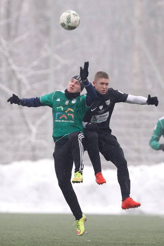 Football. Sparing. ROW Rybnik - Rozwoj Katowice. 01.02.2017