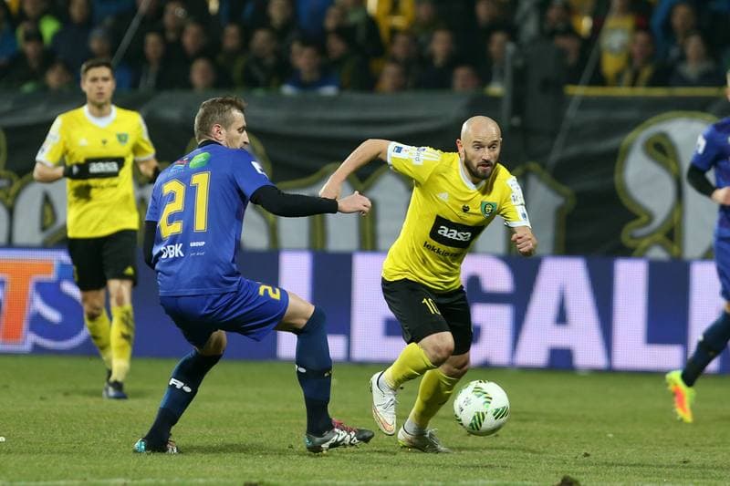Football. Nice I Liga. GKS Katowice - Stomil Olsztyn. 10.03.2017