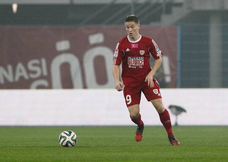 Football. T-Mobile Ekstraklasa. Piast Gliwice - Gornik Leczna. 07.11.2014
