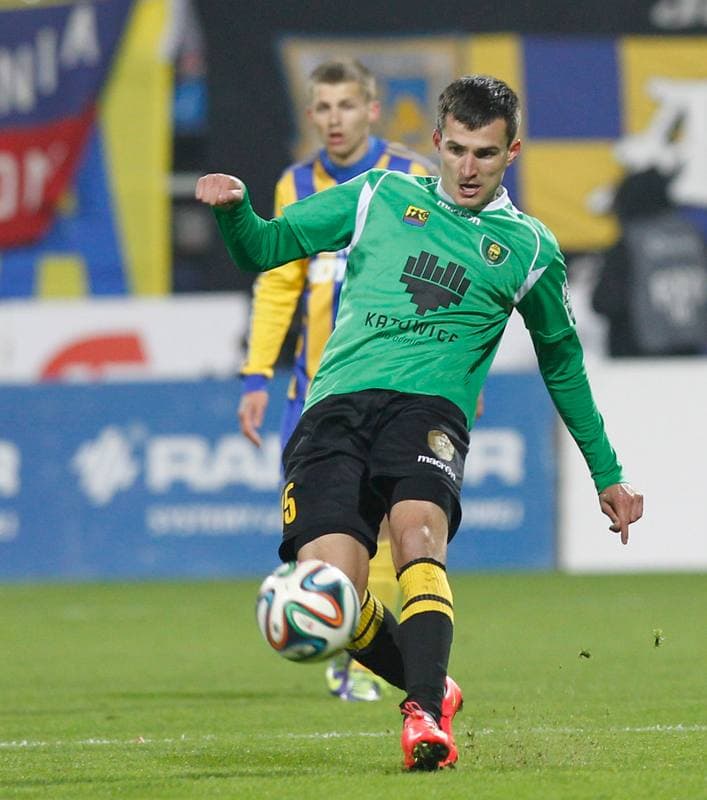 Football. I Liga. Arka Gdynia - GKS Katowice. 16.11.2014