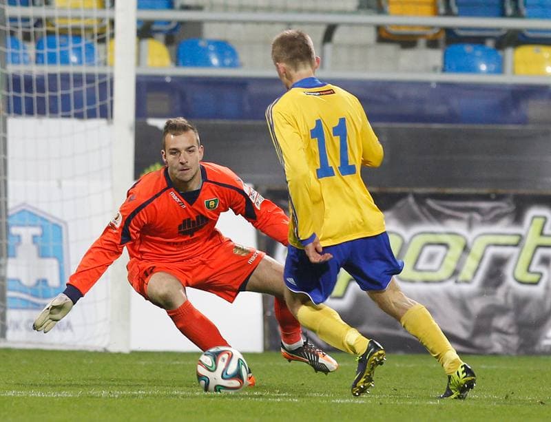 Football. I Liga. Arka Gdynia - GKS Katowice. 16.11.2014