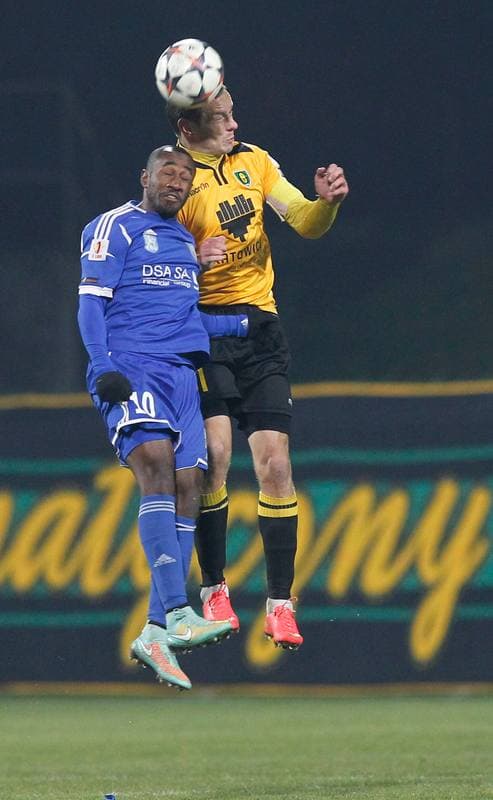 Football. I Liga. GKS Katowice - Miedz Legnica. 29.11.2014