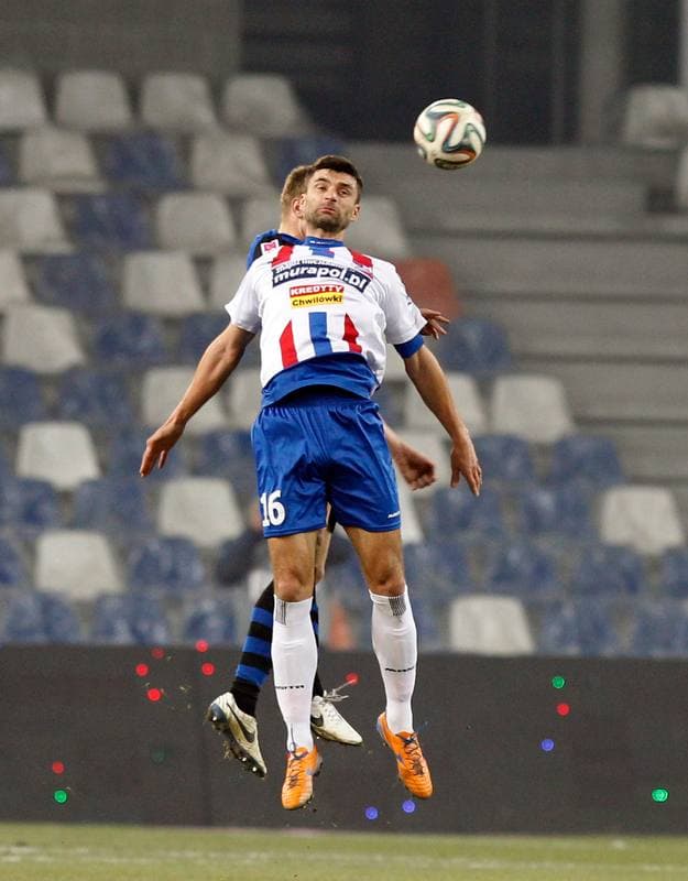 Football. T-Mobile Ekstraklasa. Podbeskidzie Bielsko Biala - Zawisza Bydgoszcz. 14.12.2014