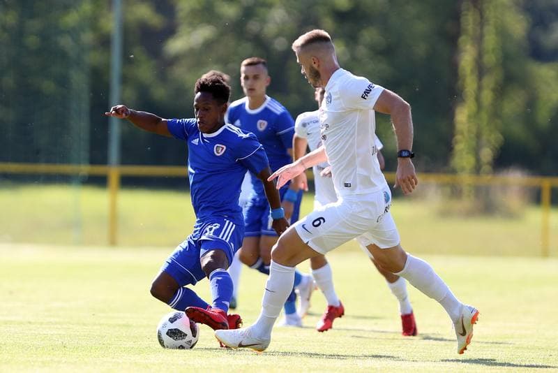Football. Friendly Match. 1 FC Slovacko - Piast Gliwice. 04.07.2018