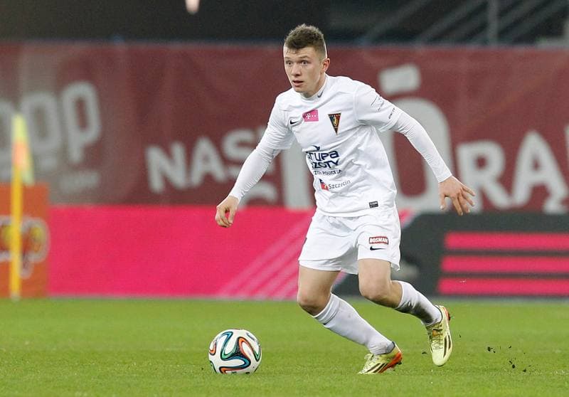 Football. T-Mobile Ekstraklasa. Piast Gliwice - Pogon Szczecin. 15.12.2014