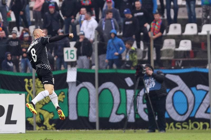 Football. Lotto Ekstraklasa. Zaglebie Sosnowiec - Miedz Legnica. 20.10.2018