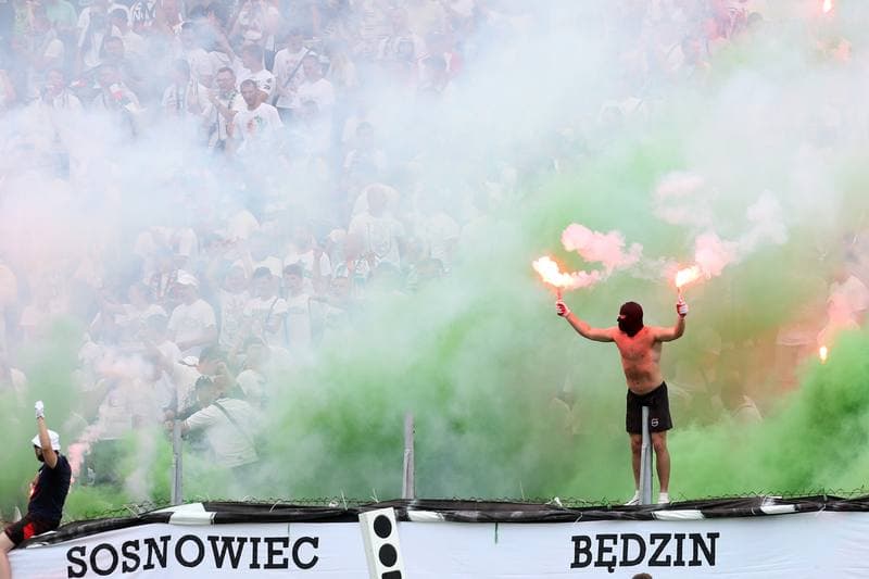Football. Nice I Liga. Zaglebie Sosnowiec - GKS Tychy. 03.06.2018