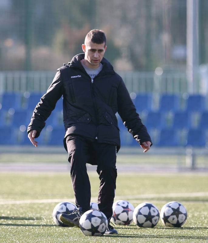 Football. GKS Katowice. Training. 29.06.2015