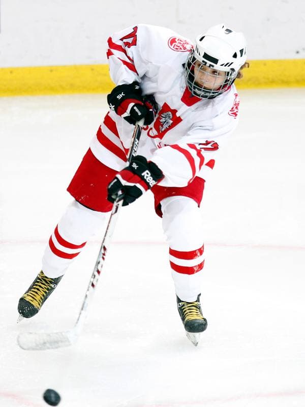 Ice Hockey. U18 Women's World Championship Division I. Poland - Italy. 19.01.2015