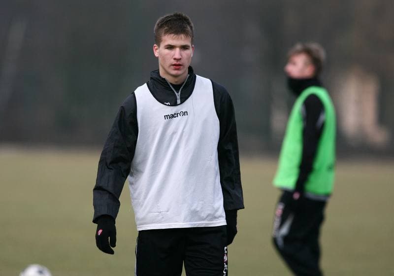Football. GKS Katowice. Training. 29.06.2015