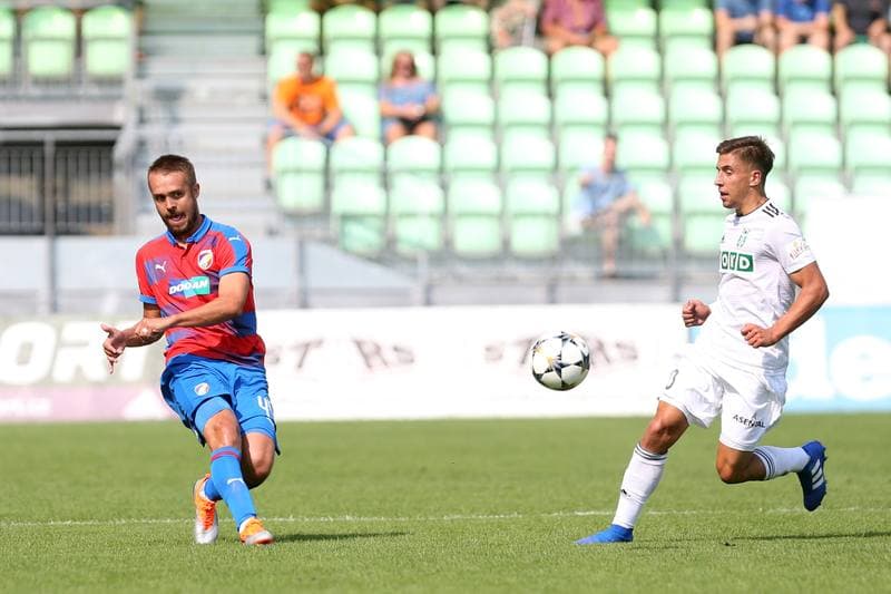 Football. Fortuna:Liga. MFK Karvina - Viktoria Plzen. 19.08.2018
