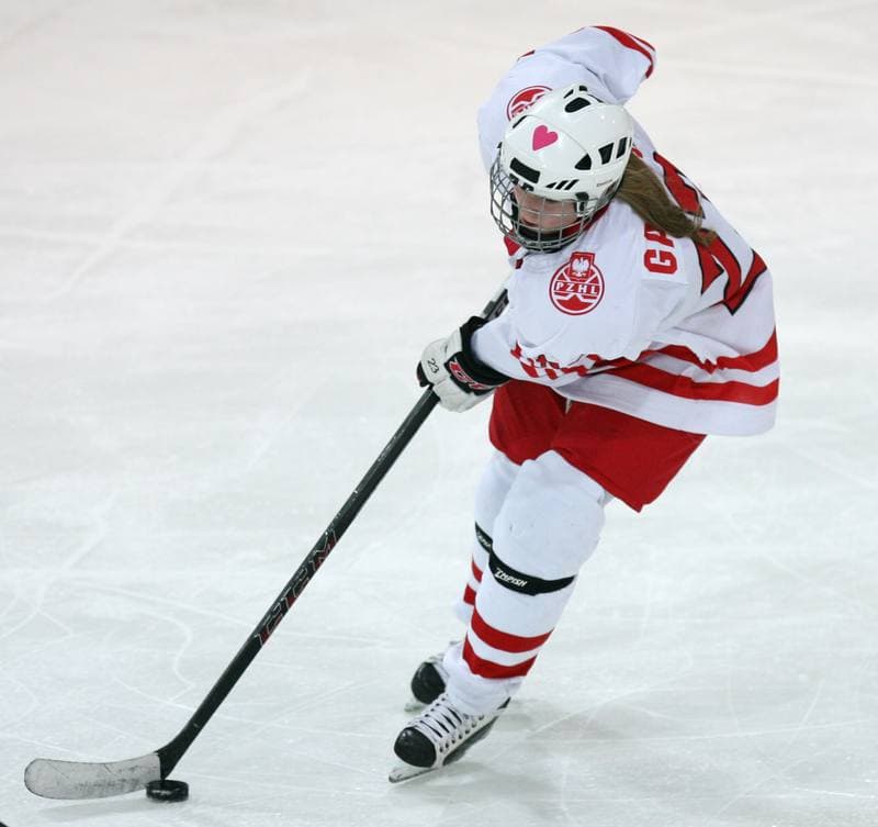 Ice Hockey. U18 Women's World Championship Division I. Poland - Denmark. 25.01.2015