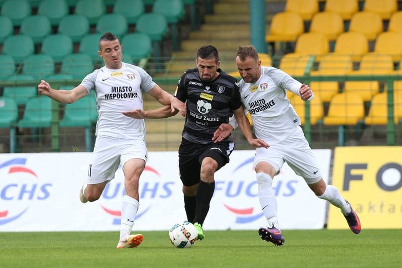 Football. Fortuna I Liga. GKS Katowice - Puszcza Niepolomice. 23.09.2018