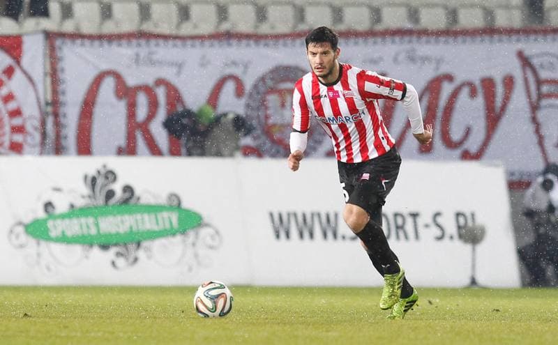 Football. T-Mobile Ekstraklasa. Cracovia Krakow - Piast Gliwice. 13.03.2015