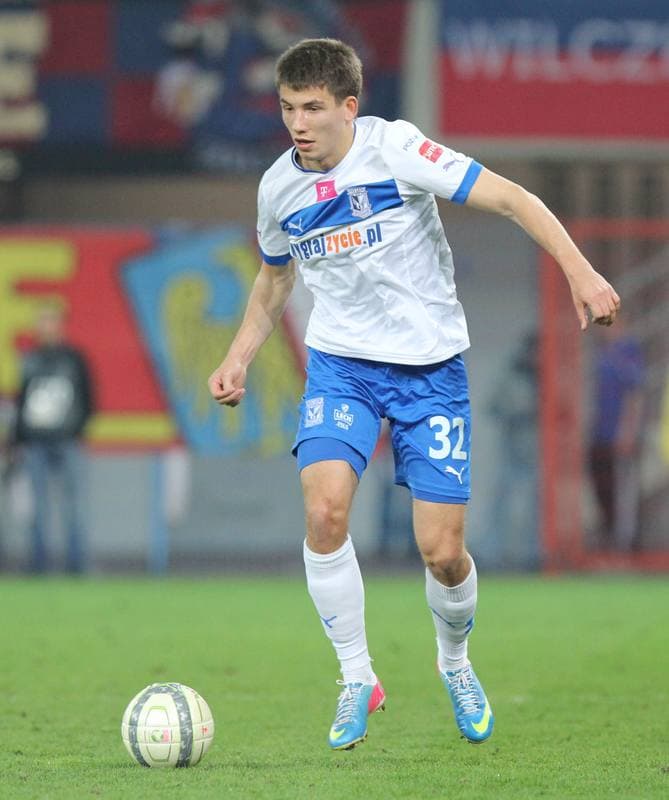 Football. T-Mobile Ekstraklasa. Piast Gliwice - Lech Poznan. 15.04.2013