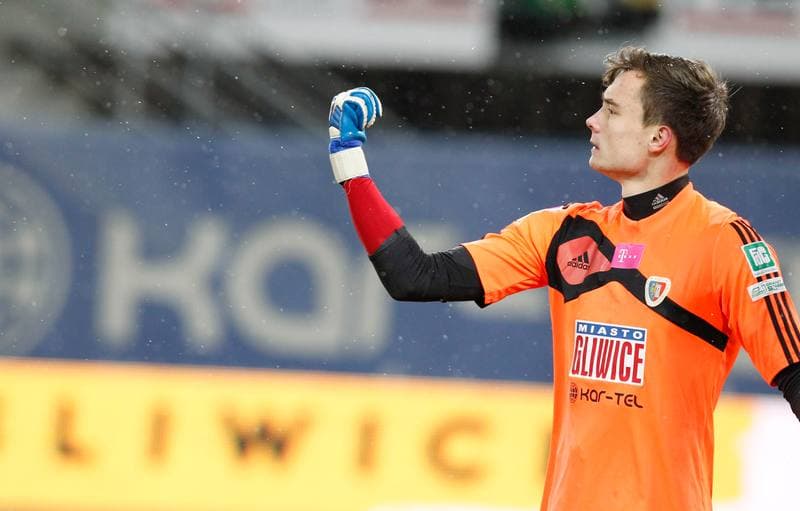 Football. T-Mobile Ekstraklasa. Piast Gliwice - Korona Kielce. 22.03.2015