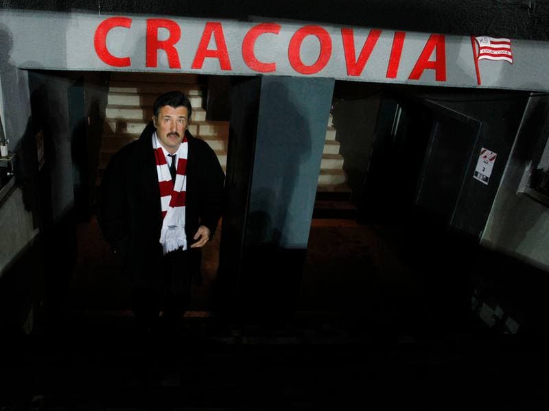 Football. T-Mobile Ekstraklasa. Cracovia Krakow - Zaglebie Lubin. 09.12.2013