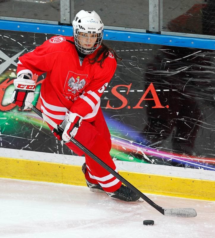 Ice Hockey. Women's International Friendly. Poland - Hungary. 18.01.2014