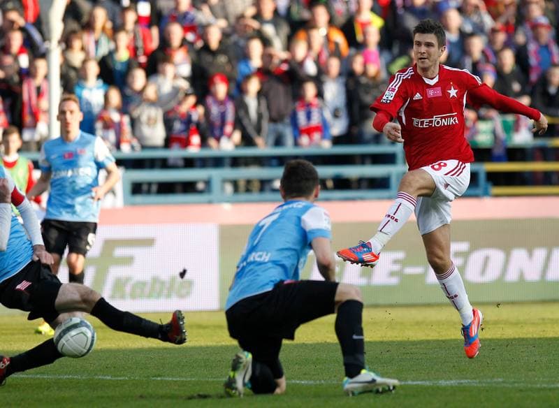 Football. PKO BP Ekstraklasa. Wisla Krakow - Cracovia Krakow. 29.11.2015