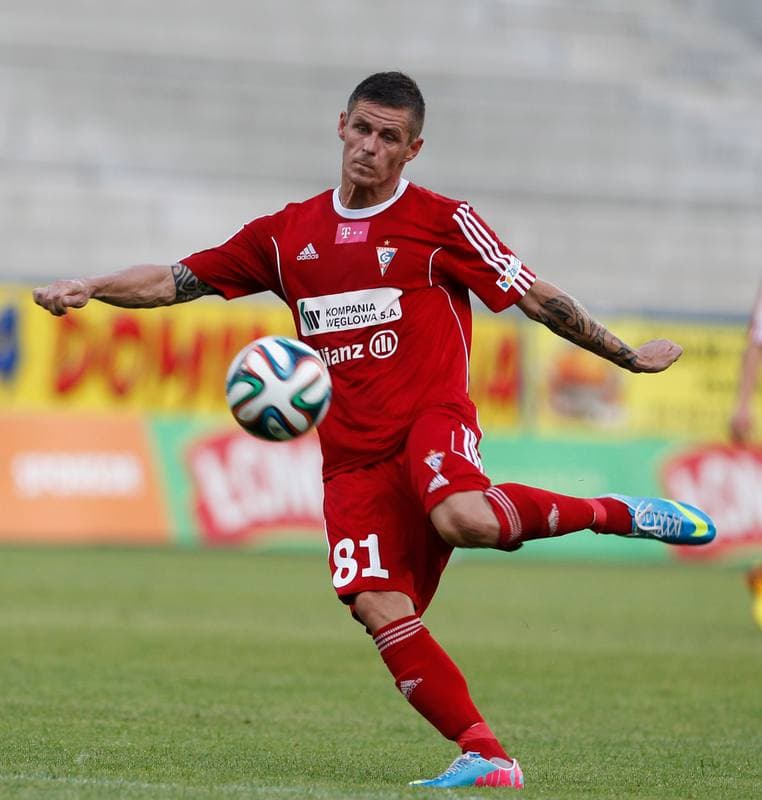 Football. T-Mobile Ekstraklasa. Gornik Zabrze - Lech Poznan. 21.07.2014