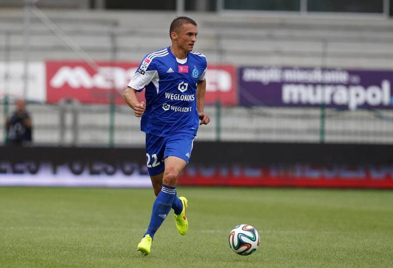 Football. T-Mobile Ekstraklasa. Podbeskidzie Bielsko Biala - Ruch Chorzow. 03.08.2014