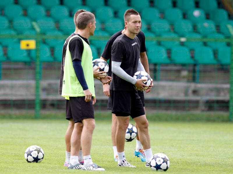 Football. GKS Katowice. Training. 19.01.2015