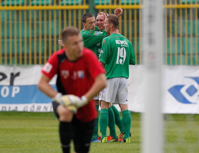 Football. I Liga. Rozwoj Katowice - MKS Kluczbork. 17.10.2015