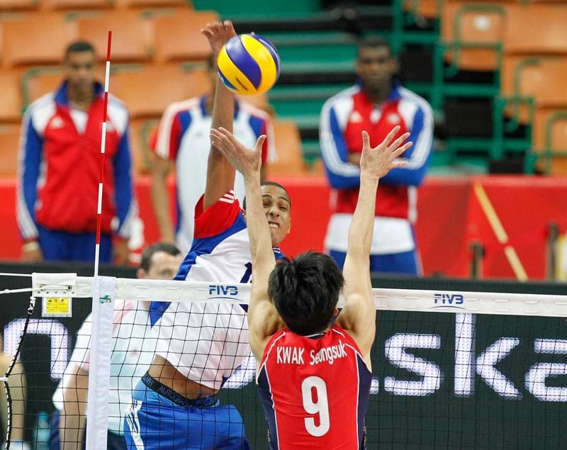 Volleyball. FIVB Men's World Championship. Korea - Cuba. 05.09.2014