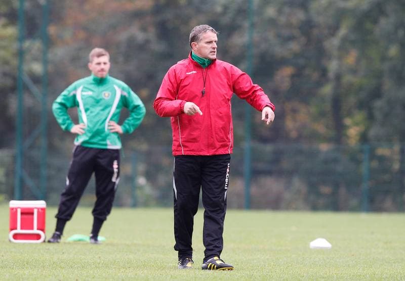 Football. GKS Katowice. Training. 19.01.2015