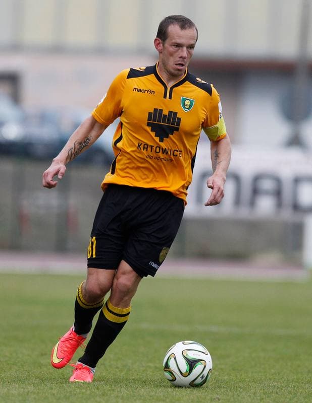 Football. I Liga. Olimpia Grudziadz - GKS Katowice. 11.10.2014